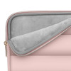 Etui na laptopa Tech-Protect Puffy 13-14" z torebką na akcesoria, Dusty Rose
