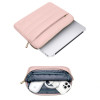 Etui na laptopa Tech-Protect Puffy 13-14" z torebką na akcesoria, Dusty Rose