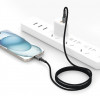 Kabel Tech-Protect Ultraboost DNA USB-C / USB-C PD60W/3A 25 cm, Iron Grey