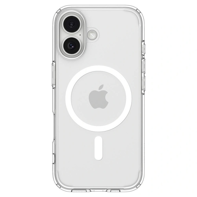 Etui Spigen Ultra Hybrid Mag MagSafe ACS10380 do Apple iPhone 17, Clear/White
