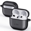 Etui Tech-Protect Magmat do Apple AirPods 4, matowa czerń
