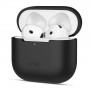 Tech-Protect Silicone THP4140 etui silikonowe do Apple AirPods 4, czarne