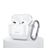 Etui Tech-Protect Flexair dla Apple AirPods 4, przezroczyste