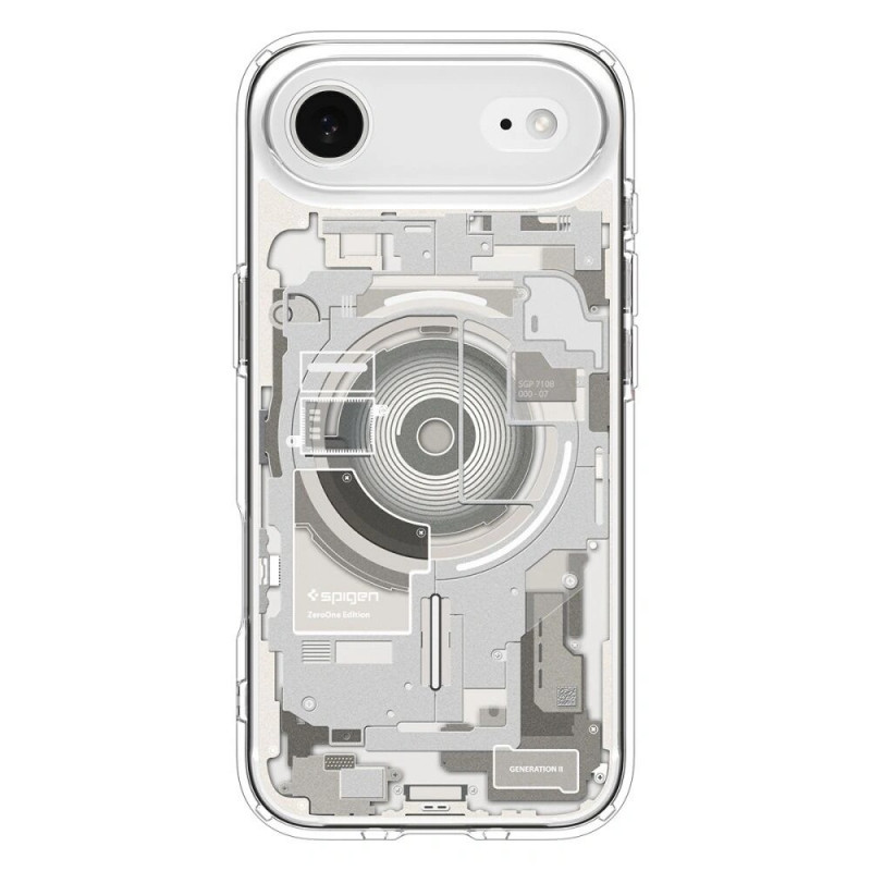 Etui Spigen Ultra Hybrid Mag MagSafe ACS10319 do Apple iPhone Air, Zero One Natural Titanium