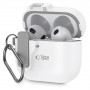 Etui Tech-Protect Slim Hook do Apple AirPods 4, biały