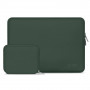 Etui na laptopa Tech-Protect NeoSlim 15-16" z torebką na akcesoria, Midnight Green