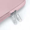 Etui na laptopa Tech-Protect NeoSlim 15-16" z torebką na akcesoria, Dusty Rose
