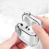 Etui Tech-Protect Slim Hook do Apple AirPods 4, Clear