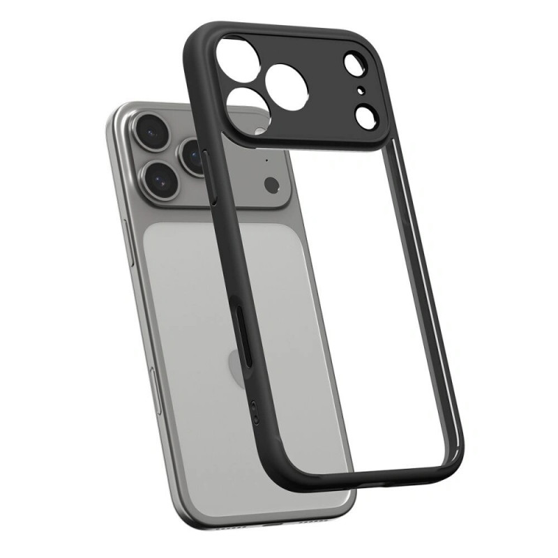 Etui Spigen Ultra Hybrid do Apple iPhone 17 Pro Max, Matte Black