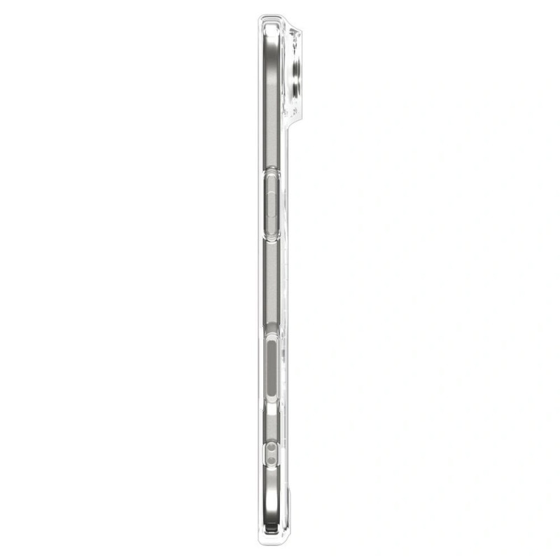 Etui Spigen Ultra Hybrid Mag MagSafe ACS10313 do Apple iPhone Air, przezroczysty/biały