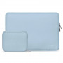 Etui na laptopa Tech-Protect NeoSlim 13-14" z torebką na akcesoria, Winter Blue