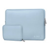 Etui na laptopa Tech-Protect NeoSlim 13-14" z torebką na akcesoria, Winter Blue