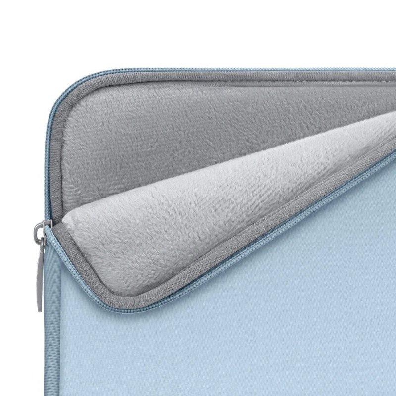 Etui na laptopa Tech-Protect NeoSlim 13-14" z torebką na akcesoria, Winter Blue