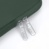 Etui na laptopa Tech-Protect NeoSlim 13-14" z torebką na akcesoria, Midnight Green