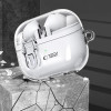 Etui Tech-Protect FlexAir z karabińczykiem do Samsung Galaxy Buds 3 / 3 Pro, przezroczyste