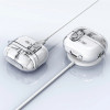 Etui Tech-Protect FlexAir z karabińczykiem do Samsung Galaxy Buds 3 / 3 Pro, przezroczyste