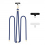 Tech-Protect C7S Rope Crossbody pasek do telefonu, Navy Blue/gold