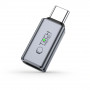 Tech-Protect UltraBoost adapter audio USB-C na Lightning, szary