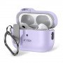 Etui Tech-Protect Slim Hook z karabińczykiem do Apple AirPods Pro 1 / 2, lawendowe