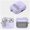 Etui Tech-Protect Slim Hook z karabińczykiem do Apple AirPods Pro 1 / 2, lawendowe