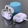 Etui Tech-Protect Slim Hook z karabińczykiem do Apple AirPods Pro 1 / 2, lawendowe