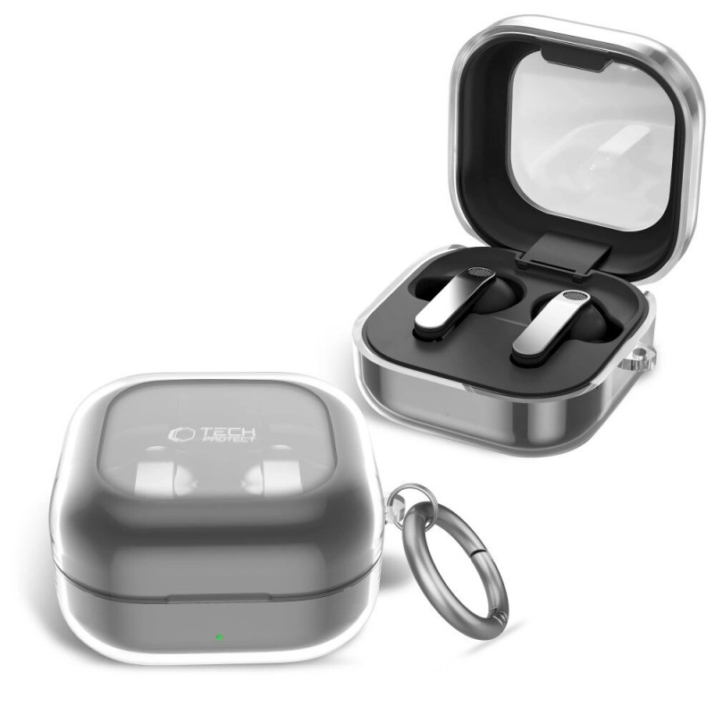 Tech-Protect FlexAir etui na Samsung Galaxy Buds 4 / 4 Pro, przezroczyste