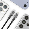 Tech-Protect Ultraboost DNA kabel USB-C / Lightning PD27W/3A 200 cm, Iron Grey