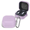 Tech-Protect Etui silikonowe z haczykiem do Samsung Galaxy Buds 4 / 4 Pro, lawendowy