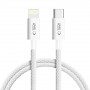 Tech-Protect Ultraboost Lite kabel USB-C / Lightning PD27W/3A 100 cm, Cool Grey