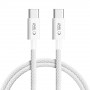 Tech-Protect Ultraboost Lite kabel USB-C / USB-C PD60W/3A 100 cm, Cool Grey