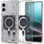 Etui Spigen Ultra Hybrid Mag MagSafe ACS09416 do Samsung Galaxy S25 Edge, Neo One, przezroczyste