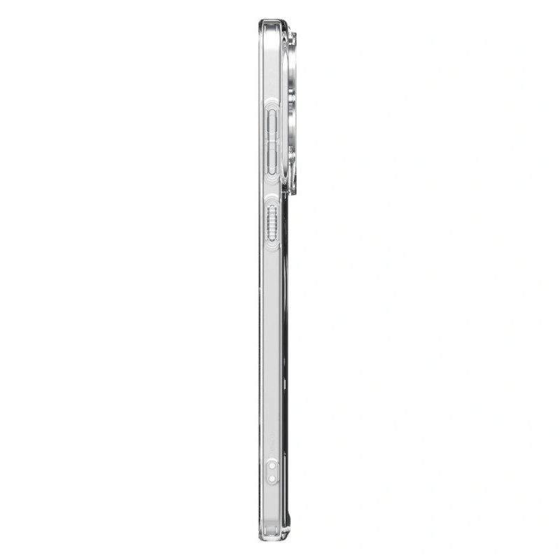 Etui Spigen Ultra Hybrid Mag MagSafe ACS09416 do Samsung Galaxy S25 Edge, Neo One, przezroczyste