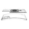 Etui Spigen Ultra Hybrid Mag MagSafe ACS09416 do Samsung Galaxy S25 Edge, Neo One, przezroczyste