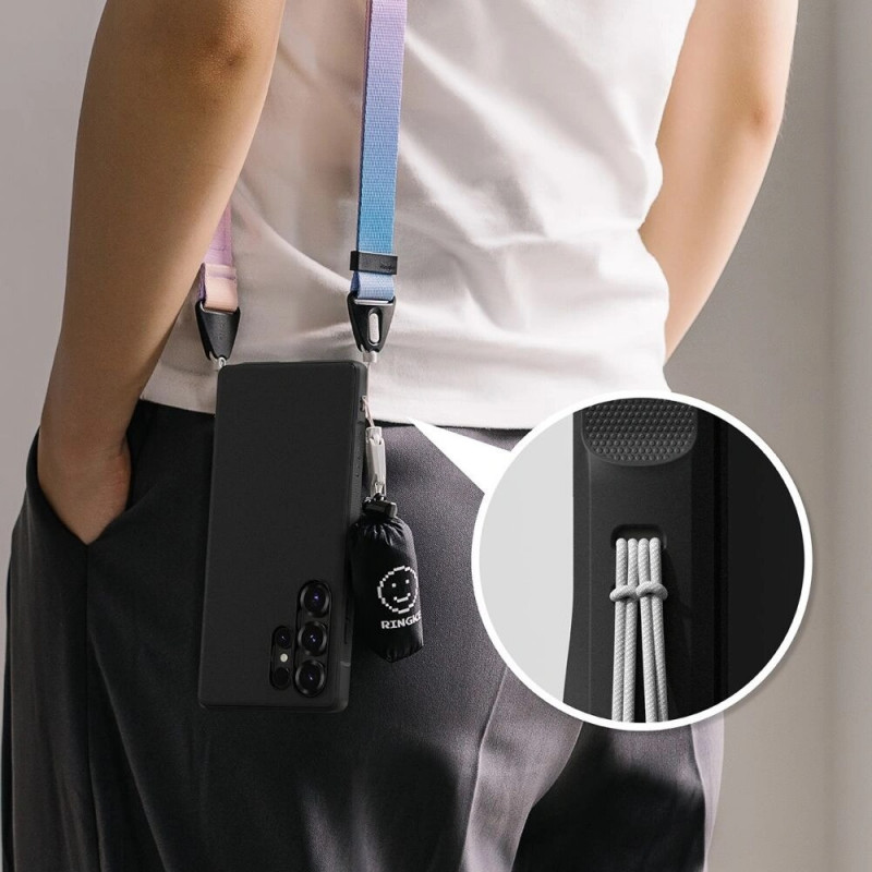 Etui Ringke Onyx do Samsung Galaxy S25 Ultra, ciemnozielone