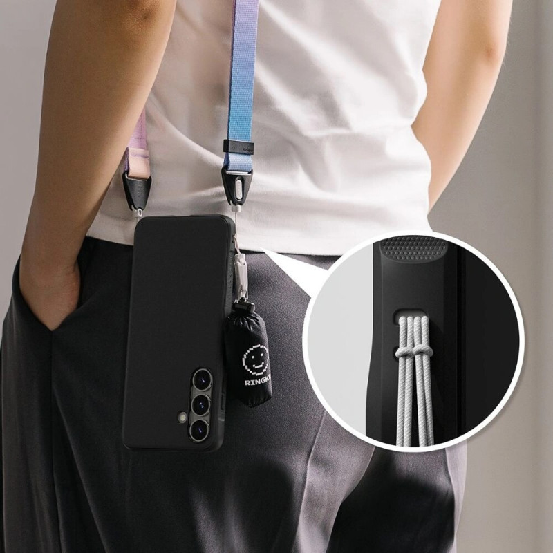 Etui Ringke Onyx do Samsung Galaxy S25+, czarny