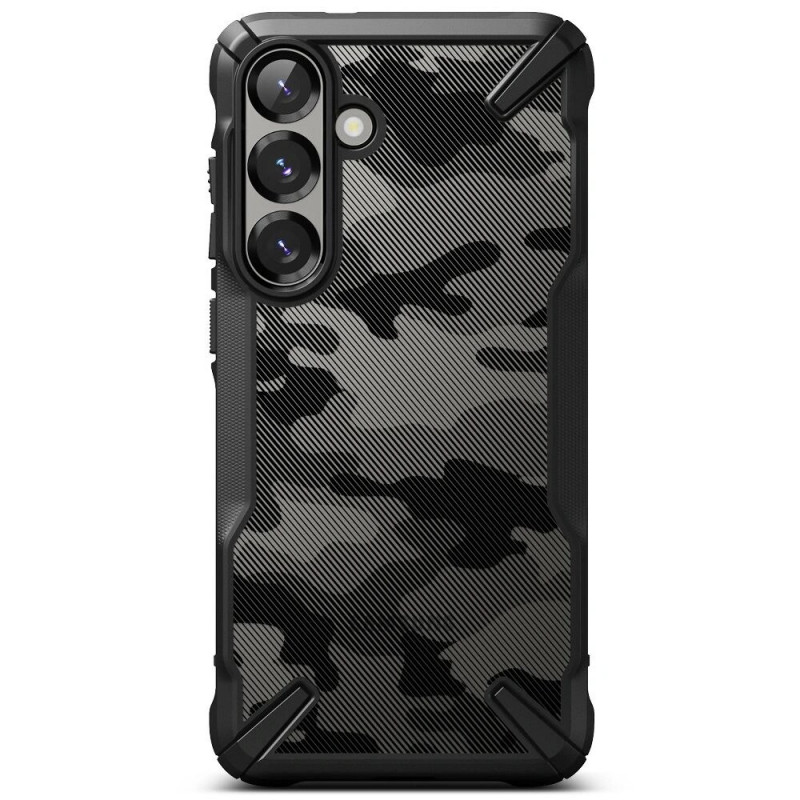 Etui Ringke Fusion-X do Samsung Galaxy S25+, camo black