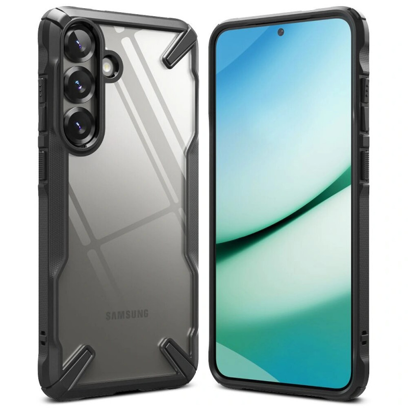 Etui Ringke Fusion-X do Samsung Galaxy S25+, czarne