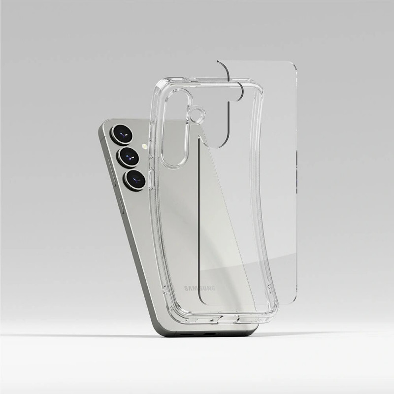 Etui Ringke Fusion do Samsung Galaxy S25+, przezroczyste