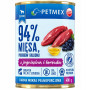 Petmex z jagnięciną i jagodami dla szczeniąt, 400 g