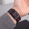 Pasek do zegarka Tech-Protect Iconband Pro do Garmin Fenix 5X / 5X Plus / 6X / 6X Pro / 7X / 8 / 8 Pro / 9 / 9 Pro (47 mm), czarny / czerwony