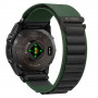 Pasek do zegarka Tech-Protect Nylon Pro THP6034 do Garmin Fenix 5X / 5X Plus / 6X / 6X Pro / 7X / 8 / 8 Pro / 9 / 9 Pro (51 mm), zielony / czarny