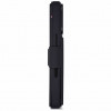Decoded teksturowe silikonowe odłączane etui portfel dla Apple iPhone 18 Pro / iPhone 17 Pro, phantom black