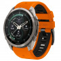Tech-Protect Iconband Pro THP6048 pasek do zegarka do Garmin Fenix 5X / 5X Plus / 6X / 6X Pro / 7X / 8 / 8 Pro / 9 / 9 Pro (47 mm), pomarańczowo-czarny