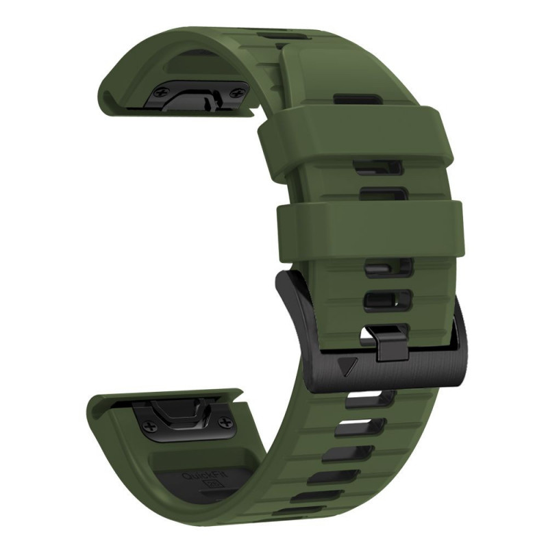 Tech-Protect Iconband Pro THP6049 pasek do zegarka dla Garmin Fenix 5X / 5X Plus / 6X / 6X Pro / 7X / 8 / 8 Pro / 9 / 9 Pro (47 mm), zielony / czarny