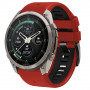 Tech-Protect Iconband Pro THP6043 pasek do zegarka do Garmin Fenix 5X / 5X Plus / 6X / 6X Pro / 7X / 8 / 8 Pro / 9 / 9 Pro (51 mm), czerwono-czarny
