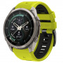 Tech-Protect Iconband Pro THP6042 pasek do zegarka do Garmin Fenix 5X / 5X Plus / 6X / 6X Pro / 7X / 8 / 8 Pro / 9 / 9 Pro (51 mm), limonkowy / czarny