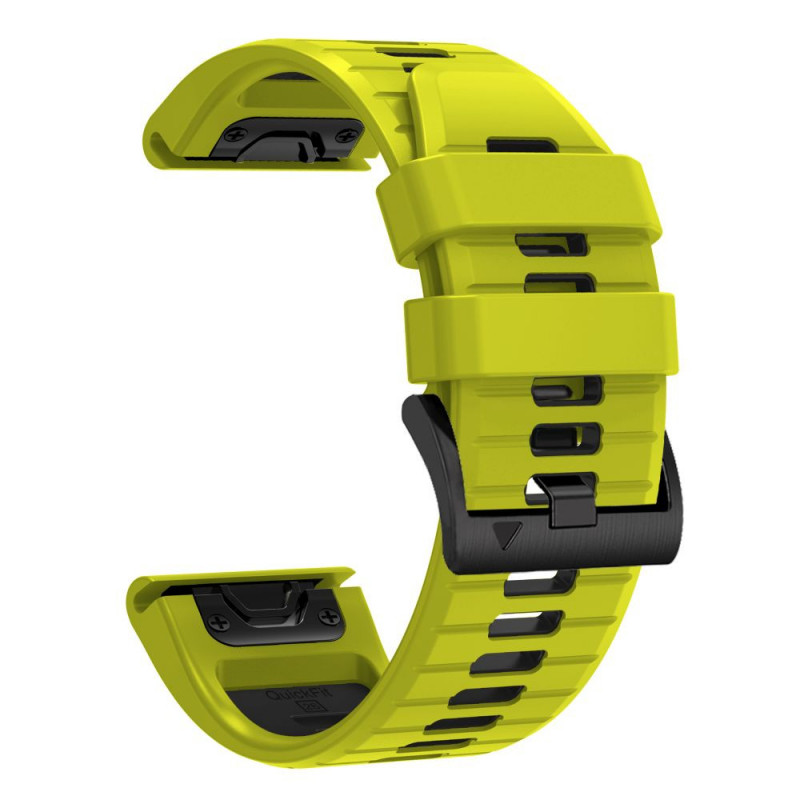 Tech-Protect Iconband Pro THP6042 pasek do zegarka do Garmin Fenix 5X / 5X Plus / 6X / 6X Pro / 7X / 8 / 8 Pro / 9 / 9 Pro (51 mm), limonkowy / czarny