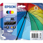 Epson 406XL Umbrella DURABrite Ultra Multipack 4-kolorowe wkłady atramentowe, czarny, żółty, cyjan, magenta (C13T17H64010)
