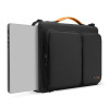 Torba na laptopa Tech-Protect Defender Bag THP4355 13-14", czarno-pomarańczowa