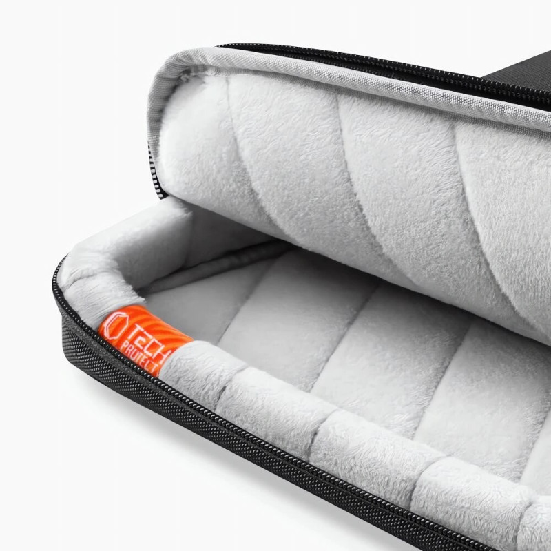 Torba na laptopa Tech-Protect Defender Bag THP4355 13-14", czarno-pomarańczowa